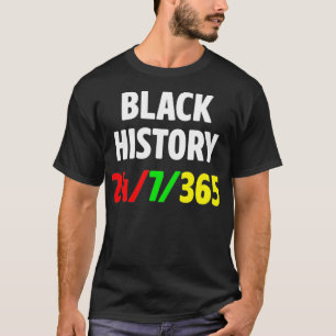African American Black History s For Men And Women T-Shirt