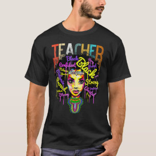 African American Black History Teacher S Women Das T-Shirt