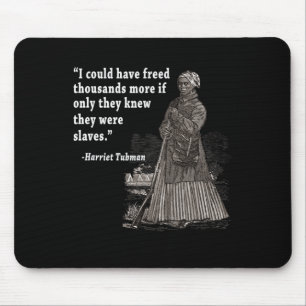 African American Black History Vintage Underground Mouse Mat