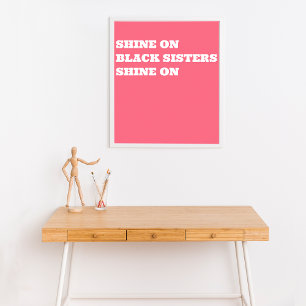 African American (Black) Motivational Poster