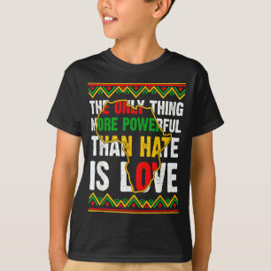 African american black pride afro love greater tha T-Shirt