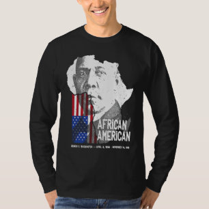 African American Booker T Washington Black History T-Shirt