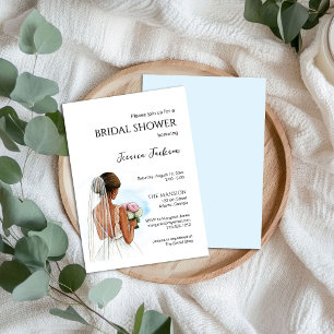 African American Bridal Shower Invitation