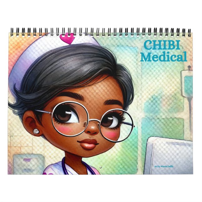 African American Calendar CHIBI Medical Staff (Cover)