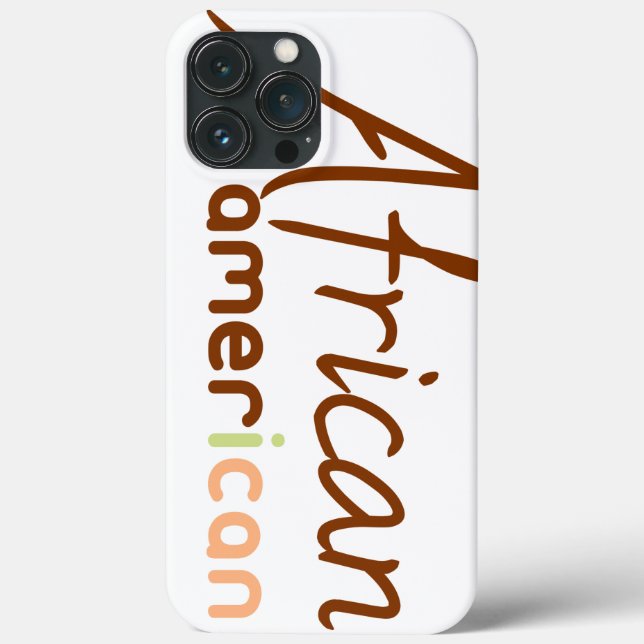 African American Case-Mate iPhone Case (Back)