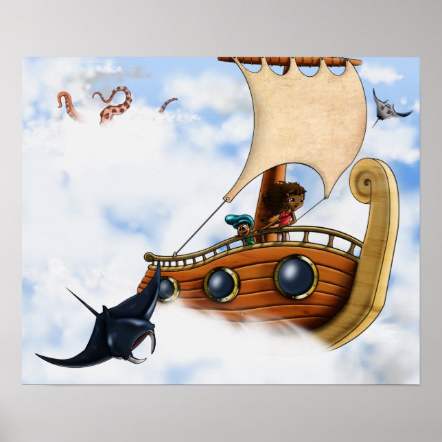 African American Children Poster (Front)