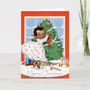 African American Christmas Card