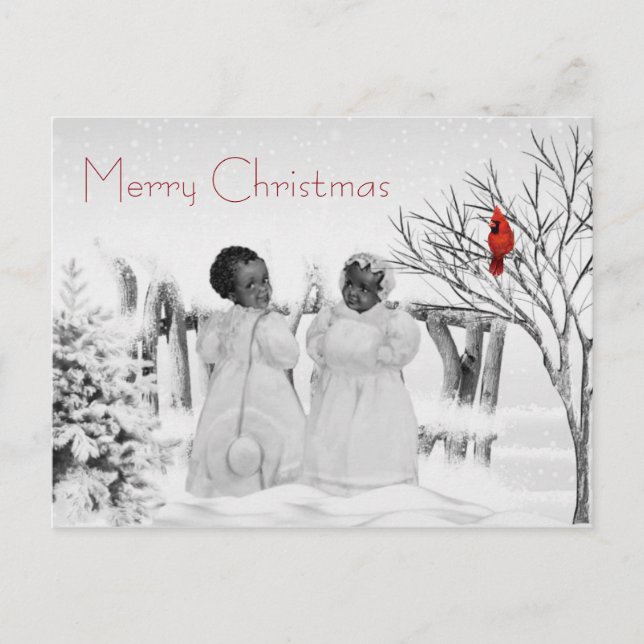 African American Christmas Card (Front)