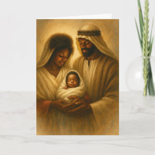 African American Christmas Card Black Christmas