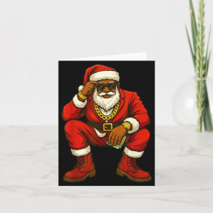 African American Christmas Funny African American  Card