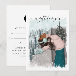 African American Christmas Gift Certificate