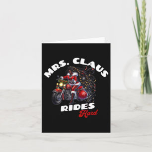 African American Christmas Mrs. Claus X-mas  Card
