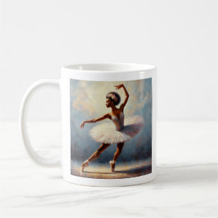 African American Classic Ballerina  Coffee Mug