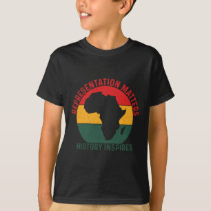 African American Country Celebration Black History T-Shirt