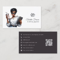 African American Crafting Queen Empowerment Art