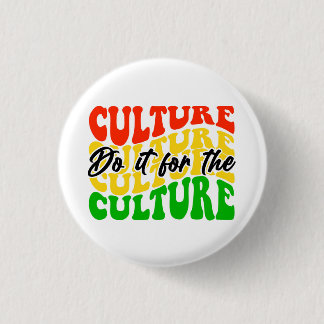 African American Culture Button