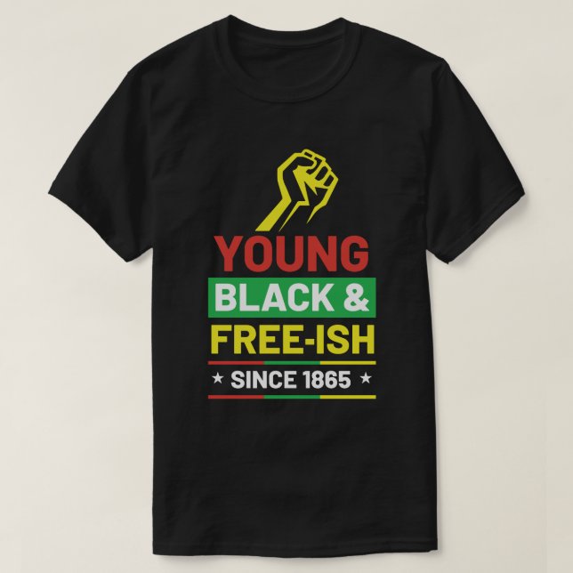 African American Design for Black History Lovers T-Shirt (Design Front)