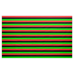 African American Diaspora Flag Fabric