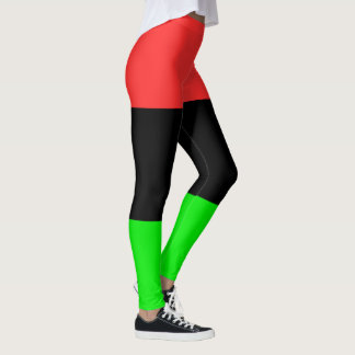 African American Diaspora Flag Leggings
