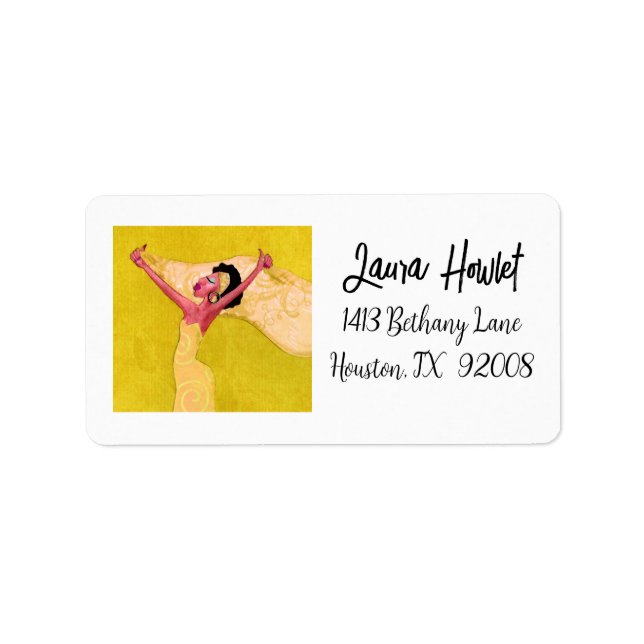 “African American Diva” Label (Front)