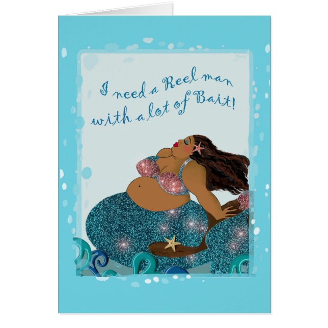 "African American Diva Mermaid" (Front)