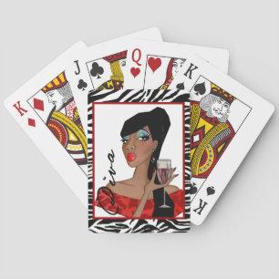 African American DIVA Playing Cards