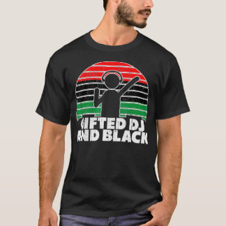African American DJ Pride - EDM USA Techno Gift T-Shirt