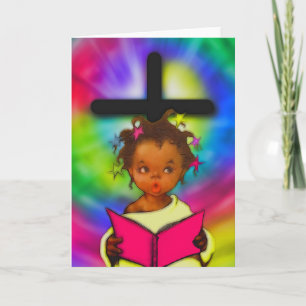 African American Easter Card
