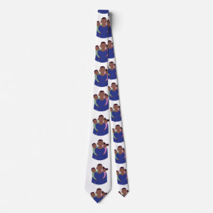 African American Father's Day Neck Tie