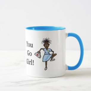 African-American Female Nurse Mug