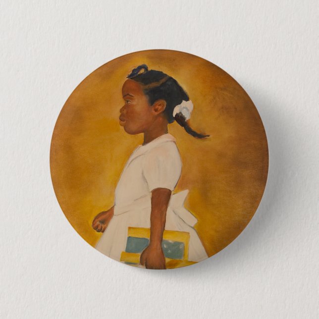 African American Fine Art 6 Cm Round Badge (Front)