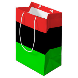 African American Flag Medium Gift Bag