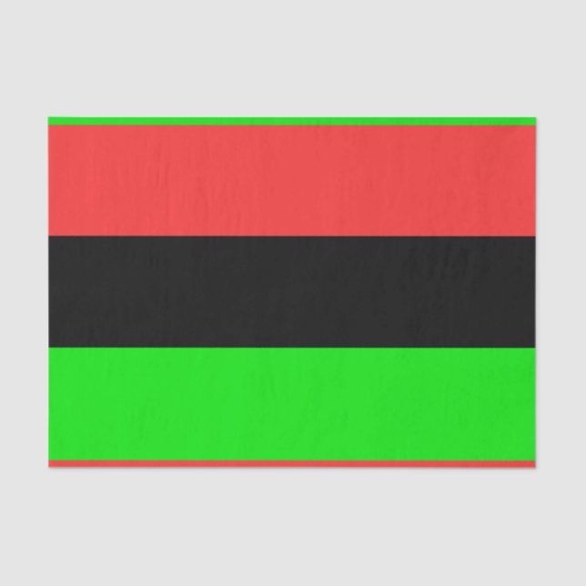 African American Flag Tissue Paper (Front)