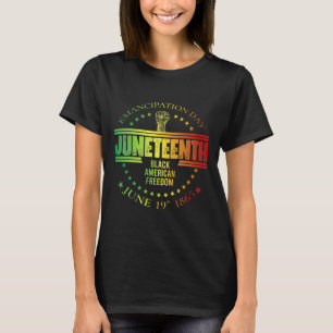 African American Freedom June 19  T-Shirt
