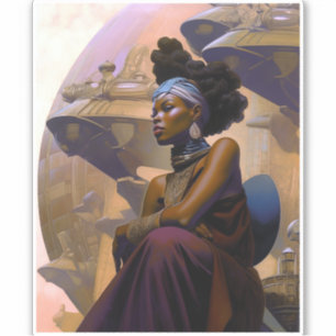 African American Futuristic Lady