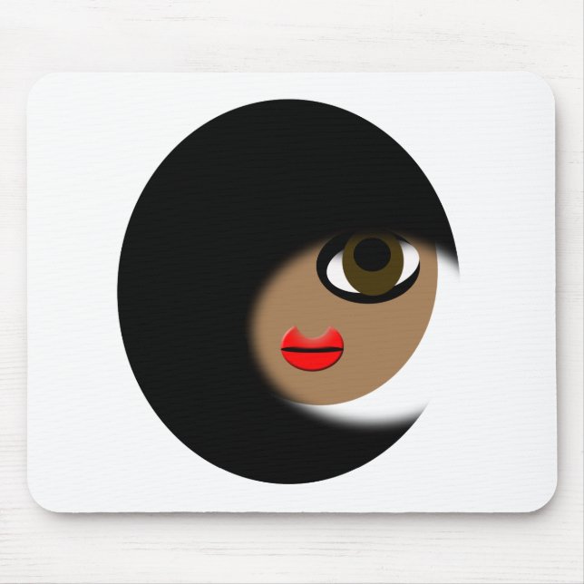 African American Girl Apparel! Mouse Mat (Front)