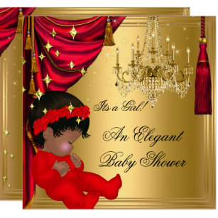 Red And Black Baby Shower Decorations