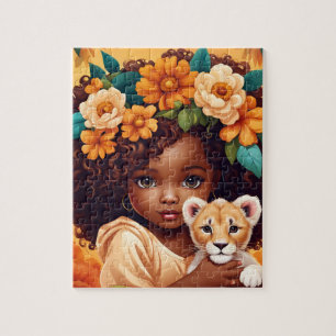 African American Girl Puzzle