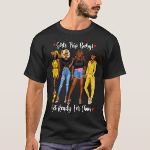African American Girls Trip Black Girls Tracksuit  T-Shirt