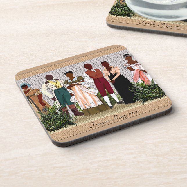 African American Heritage Coaster (Left Side)