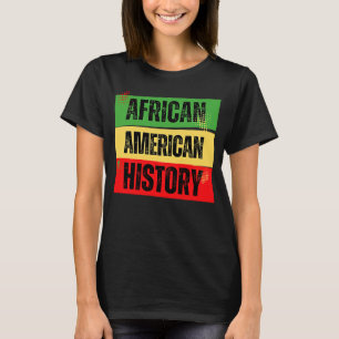 African American History Black Men Women Kids Boys T-Shirt