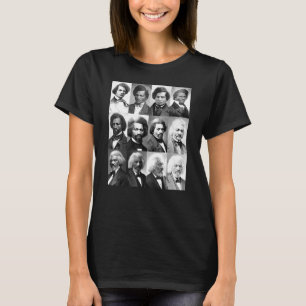 African American History Frederick Douglass Black  T-Shirt