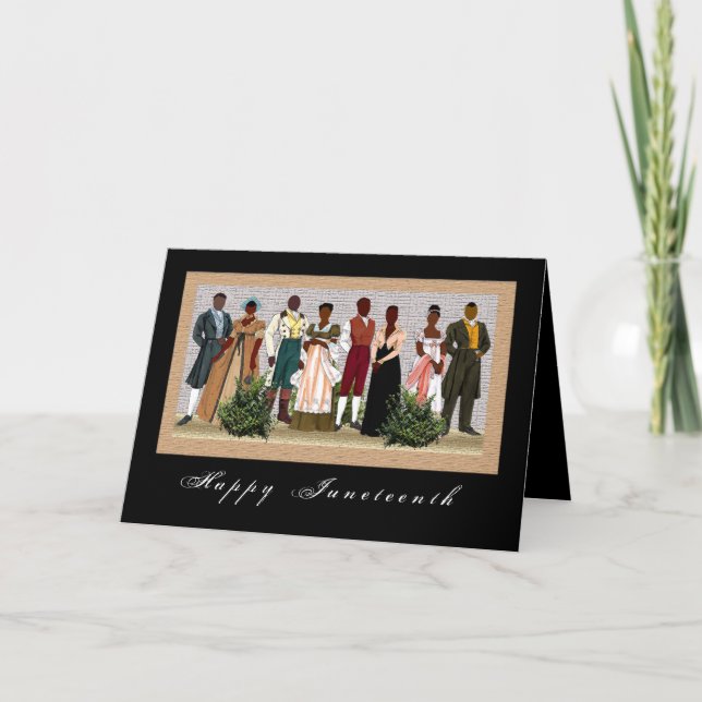 African American  Holiday Card (Front)