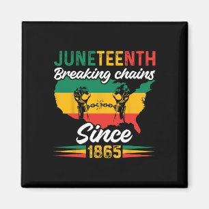 African American Juneteenth 1865 Black History Mon Magnet