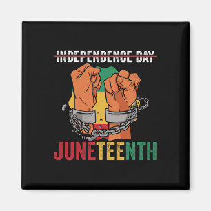 African American Juneteenth Black History Month Magnet