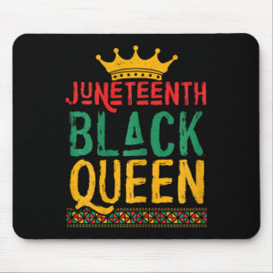African American Juneteenth Black Queen Black Hist Mouse Mat