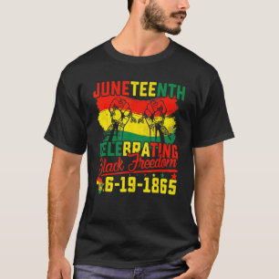 African American Juneteenth Celebrating Black Free T-Shirt