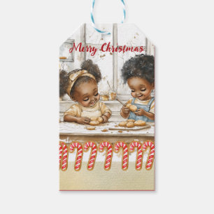 African American Kids Gift tags