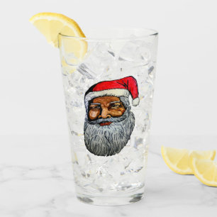 AFRICAN AMERICAN KRIS KRINGLE  GLASS