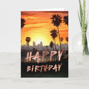 African American Men Birthday Card